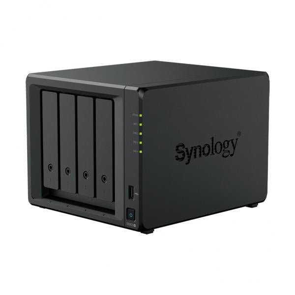 SYNOLOGY NAS DS925+ X 4HD/SSD 3.5"/2.5"SATA-NO HD-AMD RYZEN V1500B--DDR4 4GB-2P GIGA-2P USB-1P [DS925+]
