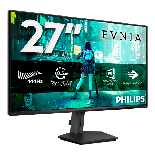 Philips Evnia 3000 27M2N3200NF/00 Monitor PC 68,6 cm (27") 1920 x 1080 Pixel Full HD LCD Nero [27M2N3200NF/00]