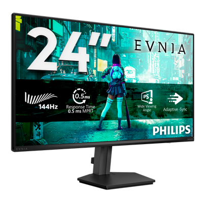 PHILIPS MONITOR 23,8 LED IPS FHD 16:9 4MS 300 CDM 144hz, DP [24M2N3200NF]