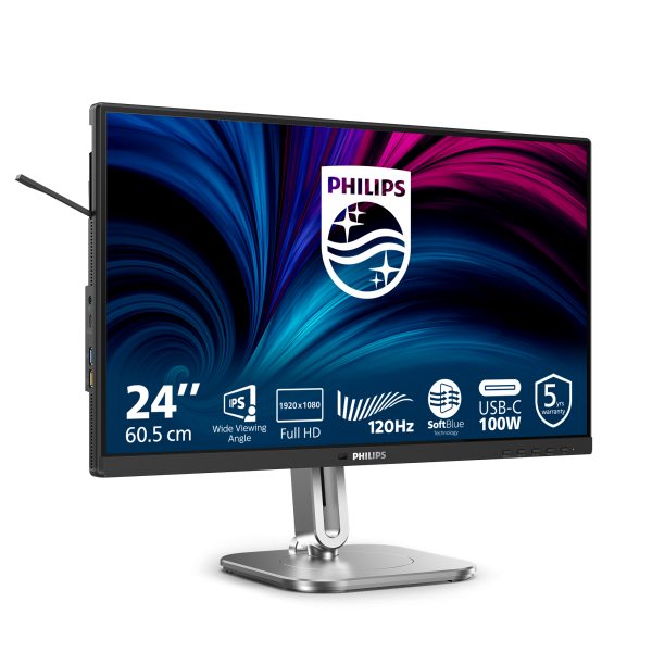 Philips 4000 Series - 24 inch - Full HD LCD - 1920x1080 - Pivot - HAS [24B2U4301/00]