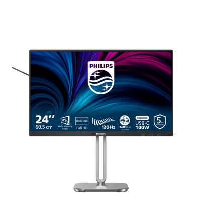 Philips 4000 Series - 24 inch - Full HD LCD - 1920x1080 - Pivot - HAS [24B2U4301/00]