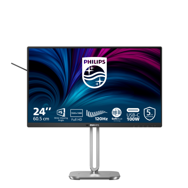 Philips 4000 Series - 24 inch - Full HD LCD - 1920x1080 - Pivot - HAS [24B2U4301/00]