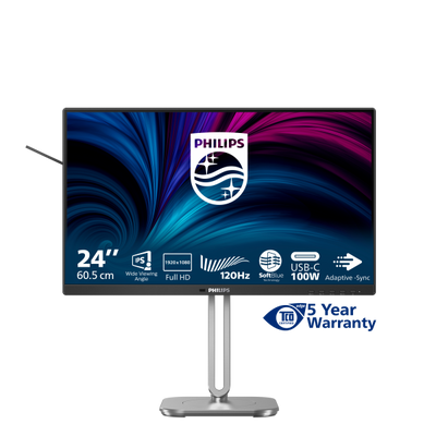 Philips 4000 Series - 24 inch - Full HD LCD - 1920x1080 - Pivot - HAS [24B2U4301/00]