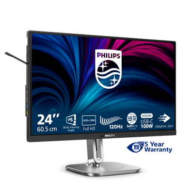 Philips 4000 Series - 24 inch - Full HD LCD - 1920x1080 - Pivot - HAS [24B2U4301/00]