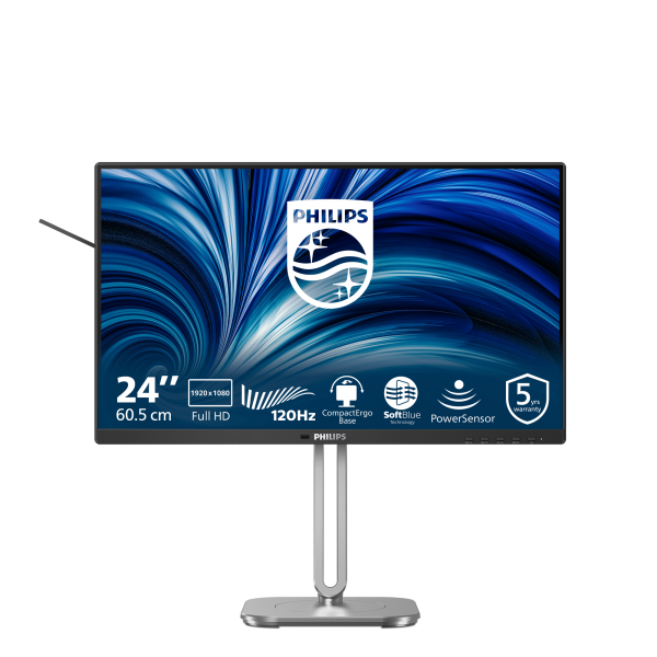 Philips 4000 Series - 24 inch - Full HD LCD - 1920x1080 - Pivot - HAS [24B2N4200/00]
