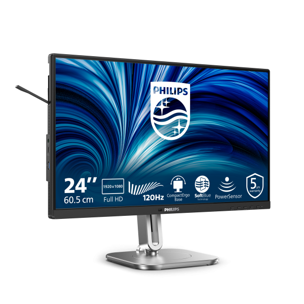 Philips 4000 Series - 24 inch - Full HD LCD - 1920x1080 - Pivot - HAS [24B2N4200/00]