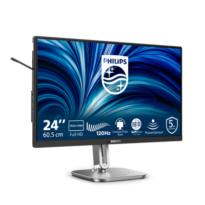 Philips 4000 Series - 24 inch - Full HD LCD - 1920x1080 - Pivot - HAS [24B2N4200/00]