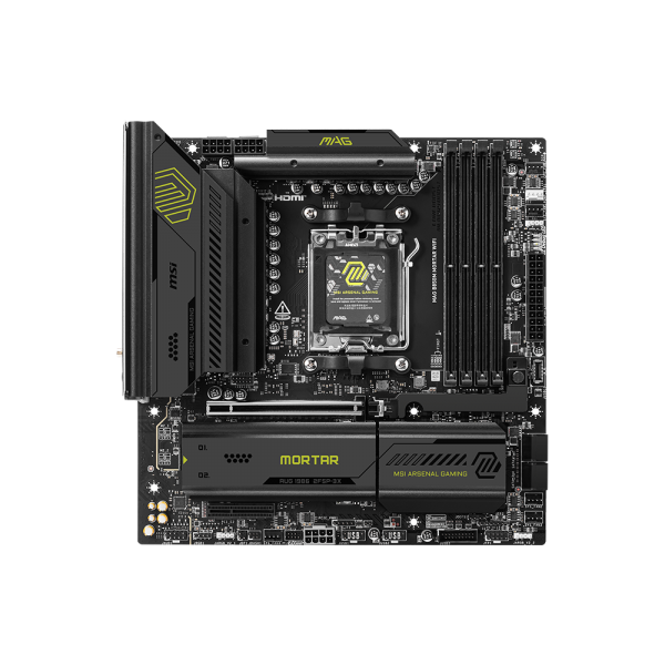 MSI MB AMD B850M MORTAR WIFI AM5,DDR5,QUALCOMM NCM865 [MAG B850M MORTAR WI]