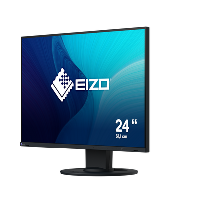 EIZO MONITOR 24,1 LED IPS 16:10 1920x1200 5MS 350 CDM, PIVOT, DP/HDMI, MULTIMEDIALE, FLEXSCAN EV2410, GAR 7 ANNI [EV2410R-BK]