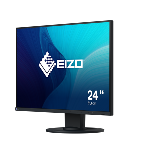 EIZO MONITOR 24,1 LED IPS 16:10 1920x1200 5MS 350 CDM, PIVOT, DP/HDMI, MULTIMEDIALE, FLEXSCAN EV2410, GAR 7 ANNI [EV2410R-BK]