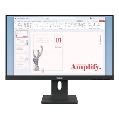 LENOVO MONITOR 23,8 LED IPS 16:9 FHD 6MS 250 CDM, PIVOT, VGA/DP/HDMI, MULTIMEDIALE, E24-40 [64BAMAT1EU]