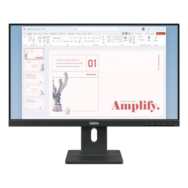LENOVO MONITOR 23,8 LED IPS 16:9 FHD 6MS 250 CDM, PIVOT, VGA/DP/HDMI, MULTIMEDIALE, E24-40 [64BAMAT1EU]