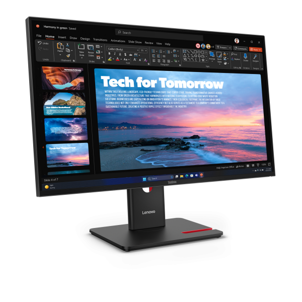 LENOVO MONITOR 27 LED IPS 16:9 WQHD 4MS 350 CDM, PIVOT, DP/HDMI, T27QD-40 [64AAGAT2EU]