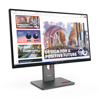 LENOVO MONITOR 27 LED IPS 16:9 WQHD 6 MS 350 CDM, USB-C DOCK, PIVOT, DP/HDMI, P27QD-40 [64B3GAT2EU]