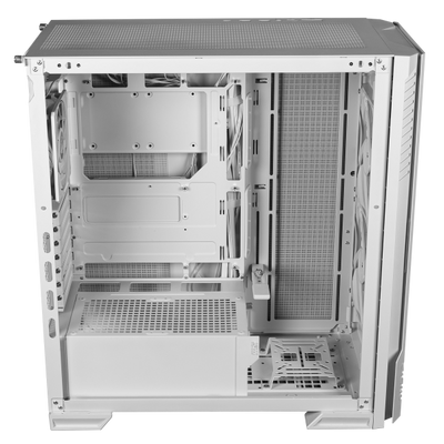 MSI CASE MID TOWER BIANCO, 2 USB, 1 TYPE-C, 2X160MM ARGB FAN, 1X120MM NO-ARGB FAN, ARGB+PWM CONTROL [MPG VELOX 300R AFPZW]