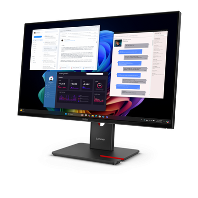 Lenovo ThinkVision T27UD-40 - 27 inch - 4K Ultra HD IPS LED Monitor - 3840x2160 - Pivot / HAS / RJ45 / USB-C [64AFGAT2EU]