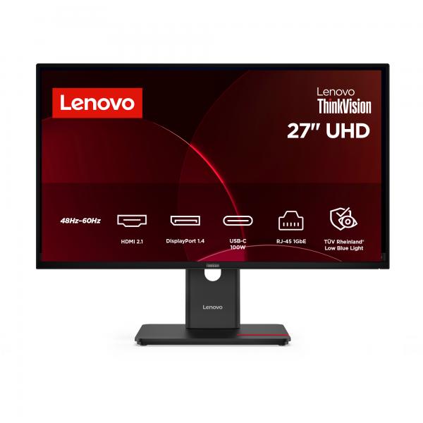 ThinkVision T27UD-40 Monitor (USB-C Docking) [64AFGAT2EU]