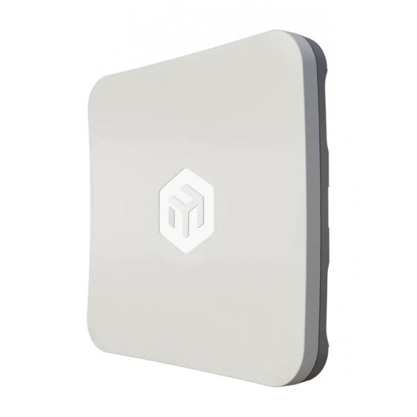MikroTik - CPE outdoor 5 GHz con antenna integrata da 16 dBi. Wi-Fi 6 (802.11ax), 1x porta Gigabit Ethernet con PoE passivo. CPU dual-core 800 MHz, 256 MB RAM, RouterOS v7 (licenza L4) [SXTsq-5axD]