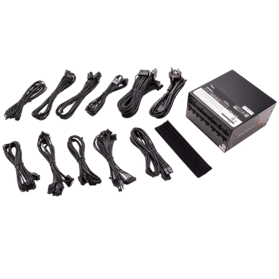 ITEK ALIMENTATORE 1000W,80PLUS PLATINUM, ATX 3.1, FDB FAN, COND GIAPPONESI, MODULARE [ITPSEPBI1000]