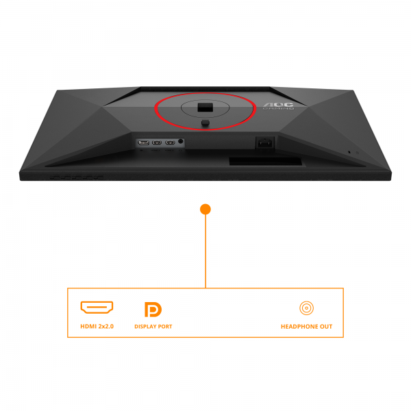 Aoc G4 Series - 27 inch - Quad HD LED - 2560x1440 - 240hz - Black [Q27G4ZR]
