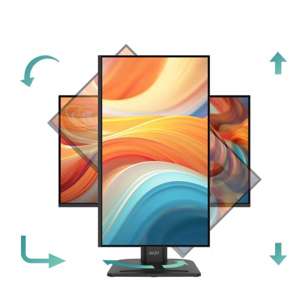 MSI Pro MP245PHG E14 Monitor PC 60,5 cm (23.8") 1920 x 1080 Pixel Full HD LCD Nero [PROMP245PHGE14]