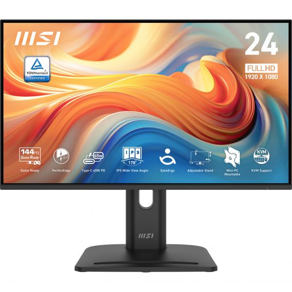 MSI Pro MP245PHG E14 Monitor PC 60,5 cm (23.8") 1920 x 1080 Pixel Full HD LCD Nero [PROMP245PHGE14]