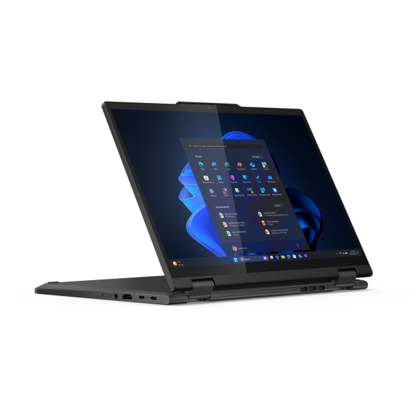 Lenovo ThinkPad T14s 2-in-1 Gen 1 Intel Core Ultra 7 255U Ibrido (2 in 1) 35,6 cm (14") Touch screen WUXGA 16 GB LPDDR5x-SDRAM 512 GB SSD Wi-Fi 7 (802.11be) Windows 11 Pro Nero Italiano [21R3001XIX]