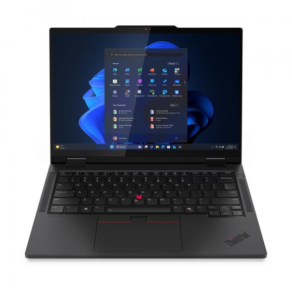 Lenovo ThinkPad T14s 2-in-1 Gen 1 Intel Core Ultra 7 255U Ibrido (2 in 1) 35,6 cm (14") Touch screen WUXGA 16 GB LPDDR5x-SDRAM 512 GB SSD Wi-Fi 7 (802.11be) Windows 11 Pro Nero Italiano [21R3001XIX]