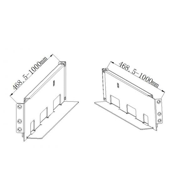 Hikvision R SERIES UPS RACK SLIDE 4-POST accessorio per gruppi di continuità (UPS) [RSERIESRACKSLIDE]