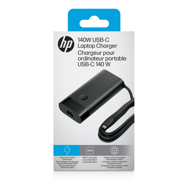 Hp 140W USB-C Laptop Charger (B7NM4AA) [B7NM4AA#ABB]