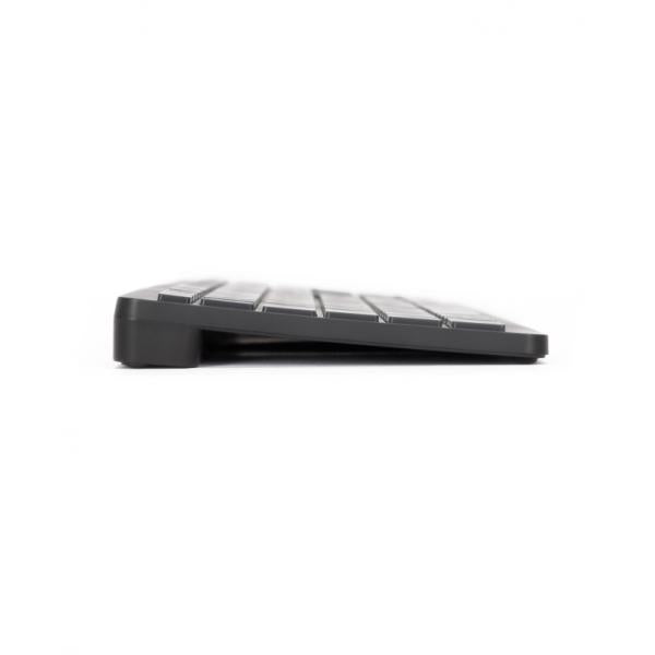 Vultech KEY-601WBT tastiera Ufficio USB + RF Wireless + Bluetooth QWERTY Italiano Nero [KEY-601WBT]
