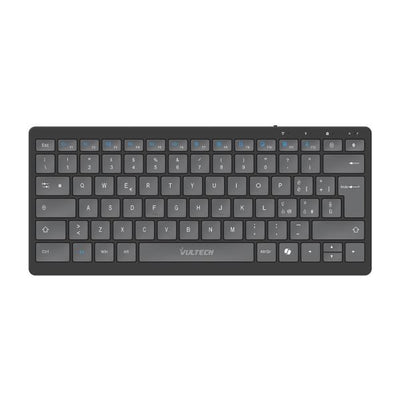 Vultech KEY-601WBT tastiera Ufficio USB + RF Wireless + Bluetooth QWERTY Italiano Nero [KEY-601WBT]