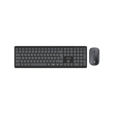 Vultech KM-851W tastiera Mouse incluso Ufficio Wireless a RF + USB QWERTY Italiano Nero [KM-851W]