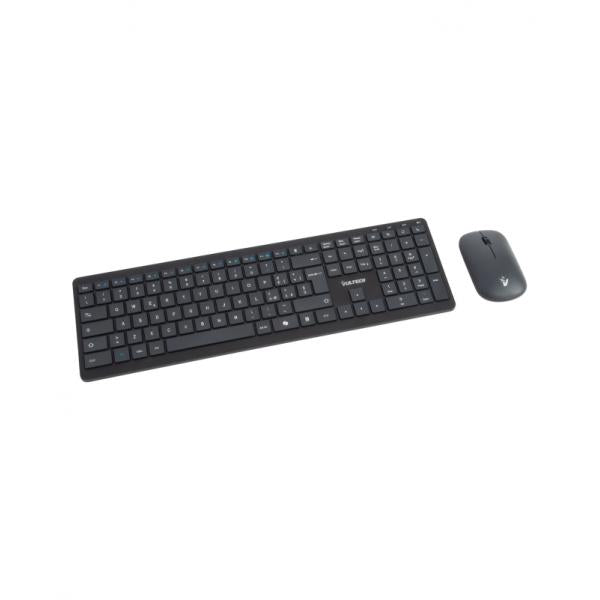 Vultech KM-851W tastiera Mouse incluso Ufficio Wireless a RF + USB QWERTY Italiano Nero [KM-851W]