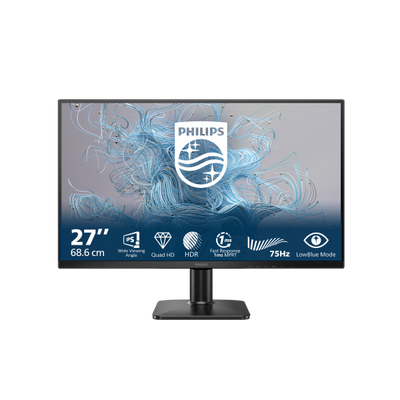 Philips Serie 1000 27E2N1500L/00 Monitor PC 68,6 cm (27") 2560 x 1440 Pixel Quad HD LED Nero [27E2N1500L/00]