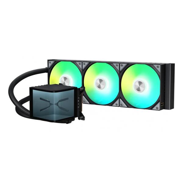 TRYX RAFF LIQUIDO PANORAMA 360 ARGB AIO 3D-AMOLED DISPLAY 360mm BLACK [L-P360A-AS3M-G1K]