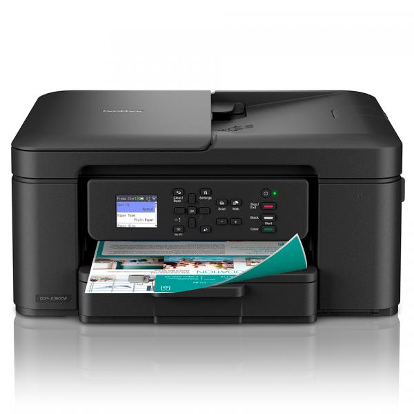 BROTHER MULTIFUNZIONE INK A4 COLORE, 16PPM, ADF, FRONTE/RETRO, USB/WIFI, 3 IN 1 [DCPJ1360DW]