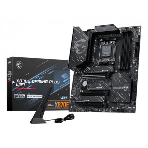 MSI MB AMD X870E GAMING PLUS WIFI QUALCOMM NCM865,DDR5,HDMI TYPE-C [X870E GAMING PLUS WI]