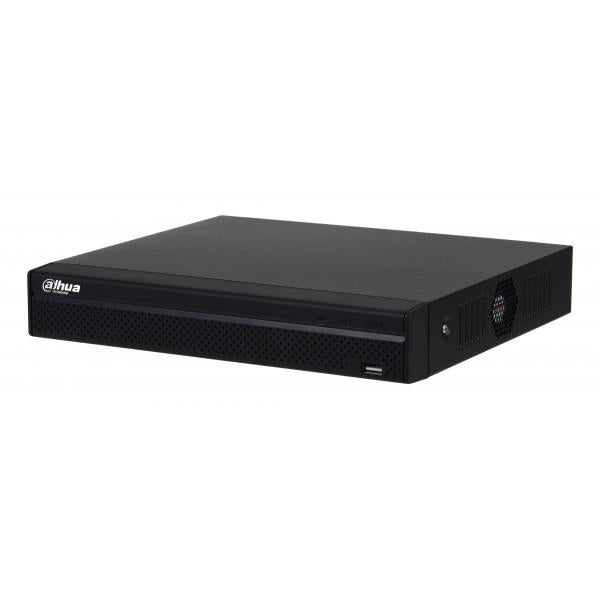 NVR 4 canali IP fino a 12 MP (recording) con SSD interno da 960 GB, 4 canali a 4 MP/8 canali a 1080p (decoding), 4xPoE /48V I/O Audio 1 LAN [NVR4104HS-P-4KS3(960G)]