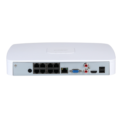 Dahua - NVR 8 ch IP 12 MP 1 HDD 8 porte PoE [NVR4108-8P-4KS3]