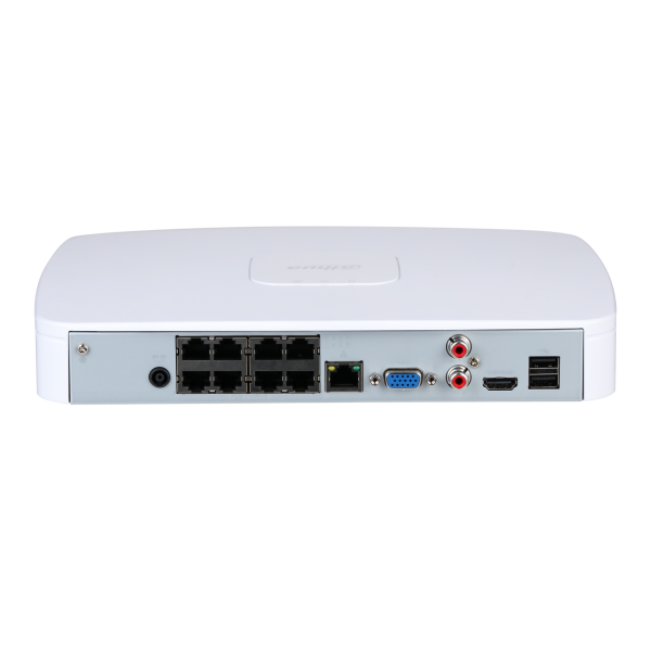 Dahua - NVR 8 ch IP 12 MP 1 HDD 8 porte PoE [NVR4108-8P-4KS3]