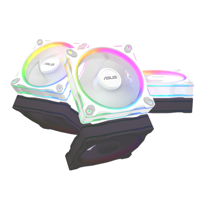 ASUS VENTOLA PRIME MR120 FAN ARGB REVERSE WHITE 3IN1 [90DA00L3-B09020]