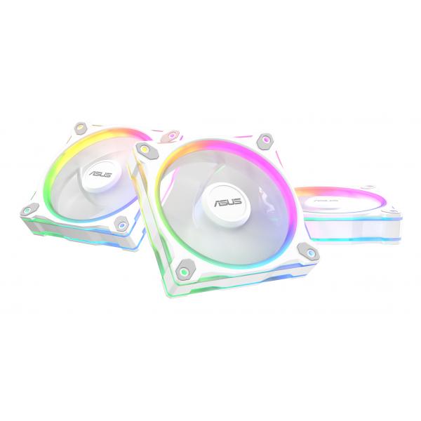 ASUS VENTOLA PRIME MR120 FAN ARGB REVERSE WHITE 3IN1 [90DA00L3-B09020]