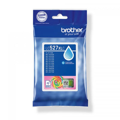 Brother LC527XLC cartuccia d'inchiostro 1 pz Originale Resa elevata (XL) Ciano [LC527XLC]