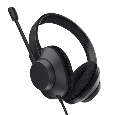 Trust Ayda Max Cuffie con microfono USB per ENC - Nero [25462]