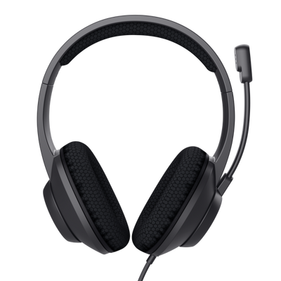 Trust Ayda Max Cuffie con microfono USB per ENC - Nero [25462]