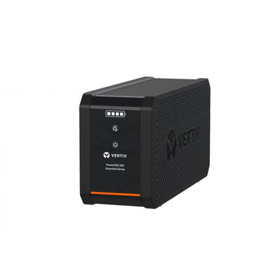 Vertiv PowerUPS 200 Essential PSA6E-1000IT-SCH, 1.000 VA / 525 W, AVR, batterie sostituibili dall'utente, batteria di backup, 4 uscite Schuko, due anni di garanzia [PSA6E-1000IT-SCH]
