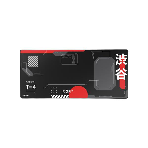 TRUST TAPPETINO/MOUSEPAD XXL 930x400 LAVABILE - PROTEGGI SCRIVANIA MISURA - GXT759 - JAPAN NERO [25716]