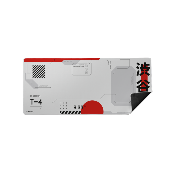 TRUST TAPPETINO/MOUSEPAD XXL 930x400 LAVABILE - PROTEGGI SCRIVANIA MISURA - GXT759 -JAPAN WHITE [25717]