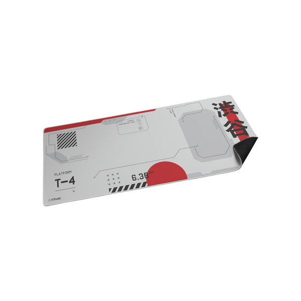 TRUST TAPPETINO/MOUSEPAD XXL 930x400 LAVABILE - PROTEGGI SCRIVANIA MISURA - GXT759 -JAPAN WHITE [25717]
